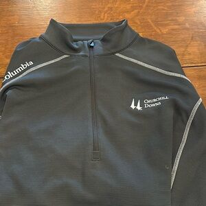 Men’s Grey Columbia Quarter Zip